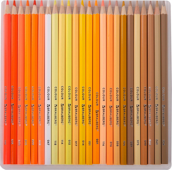 Набор цветных карандашей Brauberg 182006