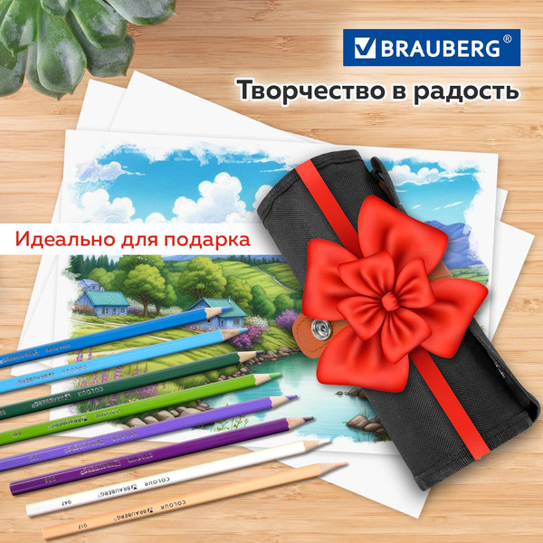 Набор цветных карандашей Brauberg 182007