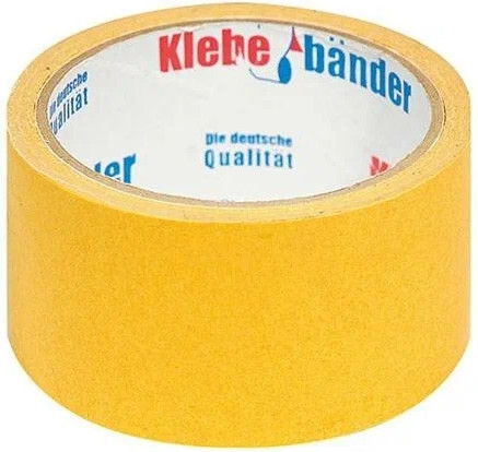 Скотч двухсторонний Klebebander Полипропиленовый 50ммх10м / 50*10РР - фото
