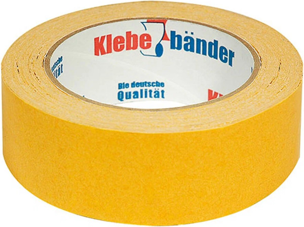 Скотч двухсторонний Klebebander Полипропиленовый 38ммх25м / 38*25РР - фото