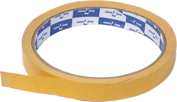 Скотч двухсторонний Klebebander Полипропиленовый 12ммх10м / 12*10РР - фото