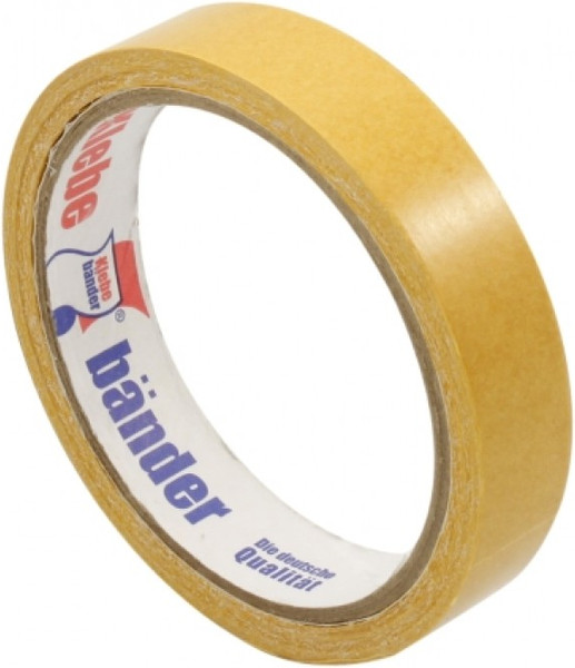 Скотч двухсторонний Klebebander Полипропиленовый 19ммх10м / 19*10РР - фото