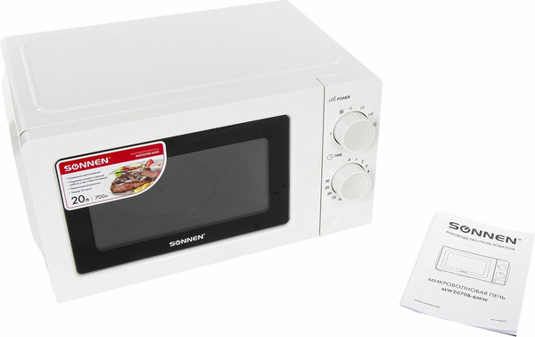 Микроволновая печь Sonnen MW2070B-6MW / 454651 (белый)