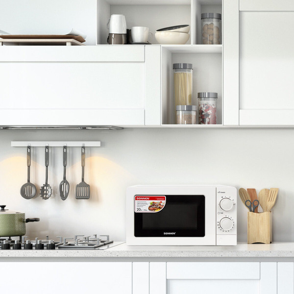 Микроволновая печь Sonnen MW2070B-6MW / 454651 (белый)