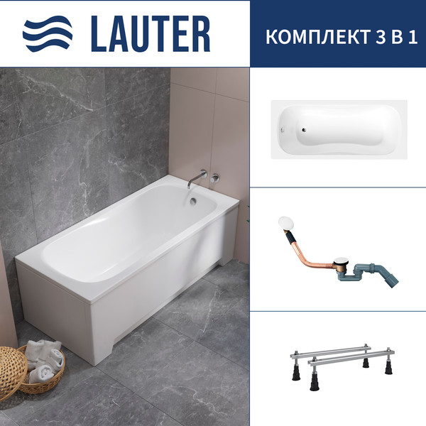 Ванна акриловая Lauter Sophia 170 / 21205170 - фото