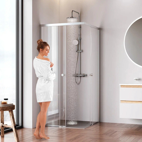 Душевой уголок AM.PM X-joy 90x90 / W94G-403-9090-MT1K