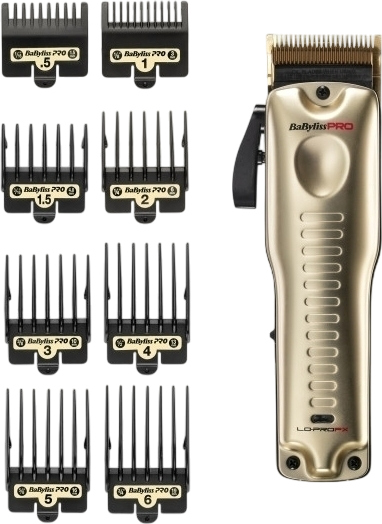 Машинка для стрижки волос BaByliss Pro Lo-Profx Gold / FX825GE - фото