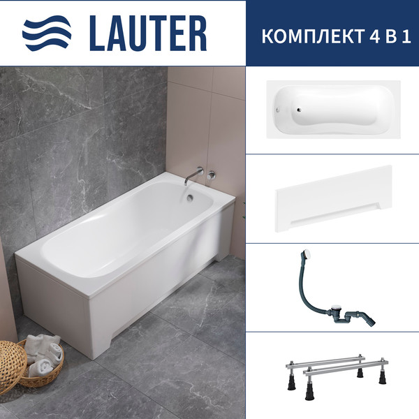 Ванна акриловая Lauter Sophia 170 / 21205170 - фото