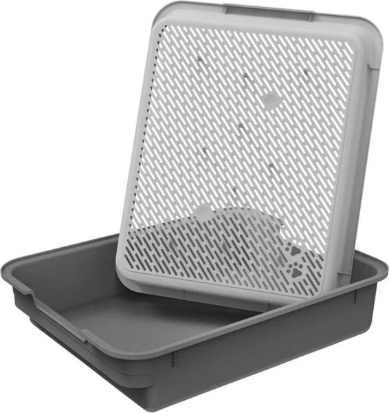 Туалет-лоток Полимербыт Lapki / 4396900