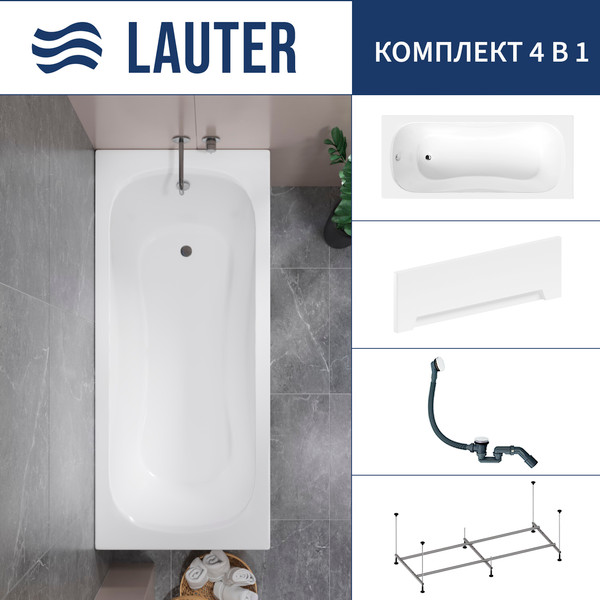 Ванна акриловая Lauter Sophia 170 / 21205170