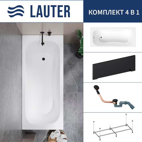 Ванна акриловая Lauter Sophia 170 / 21205170 - фото