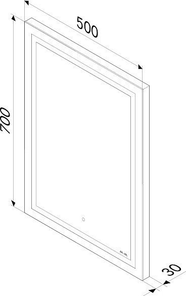Зеркало AM.PM M91AMOX0501WG