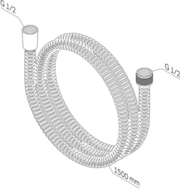 Душевой шланг AM.PM F0415C00