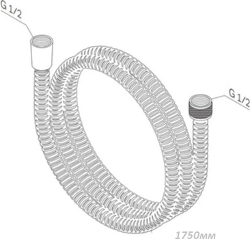 Душевой шланг AM.PM F0417C00