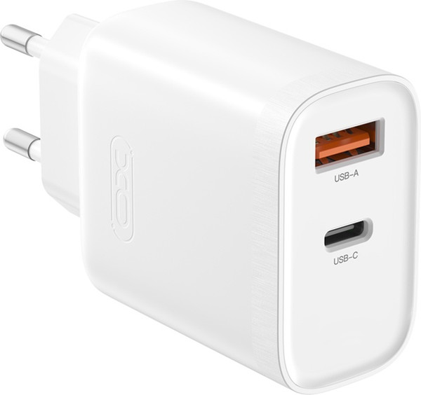 Адаптер питания сетевой XO L116 PD30WQC18W 1USB-C+1USB-A