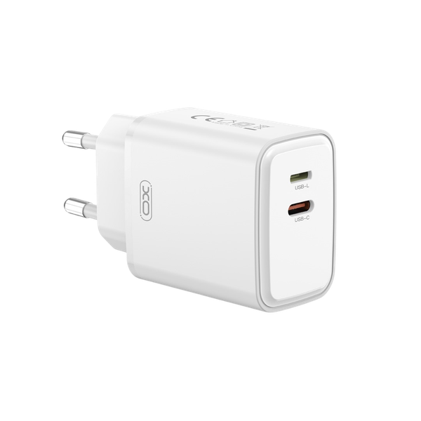 Адаптер питания сетевой XO USB-C+L 20Вт L145 - фото