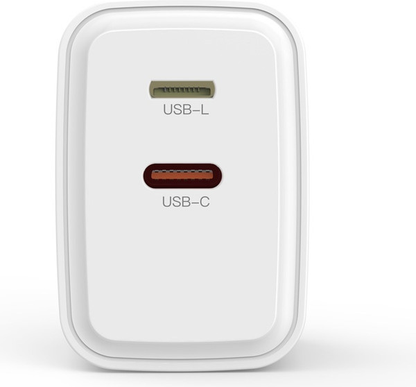 Адаптер питания сетевой XO USB-C+L 20Вт L145