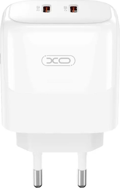 Адаптер питания сетевой XO C35W 2USB-C L140