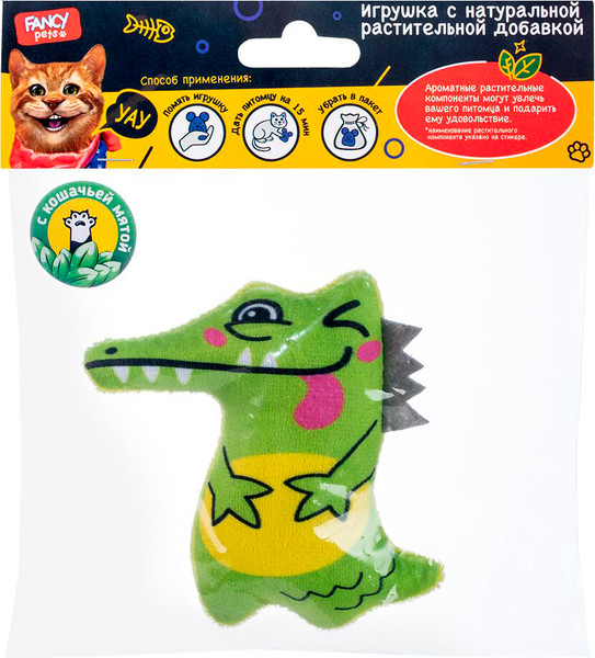 Игрушка для кошек Fancy Pets Крокодил / FPS41 - фото