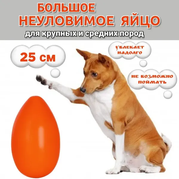 Игрушка для собак Пижон Неуловимое яйцо 25см