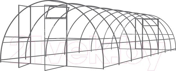 Каркас теплицы Садовод Широкая - фото