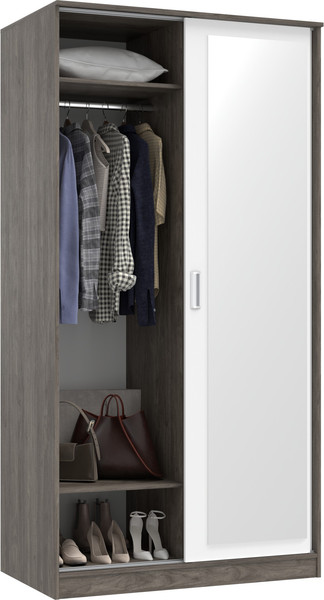 Шкаф-купе Кортекс-мебель Лагуна ШК01-02