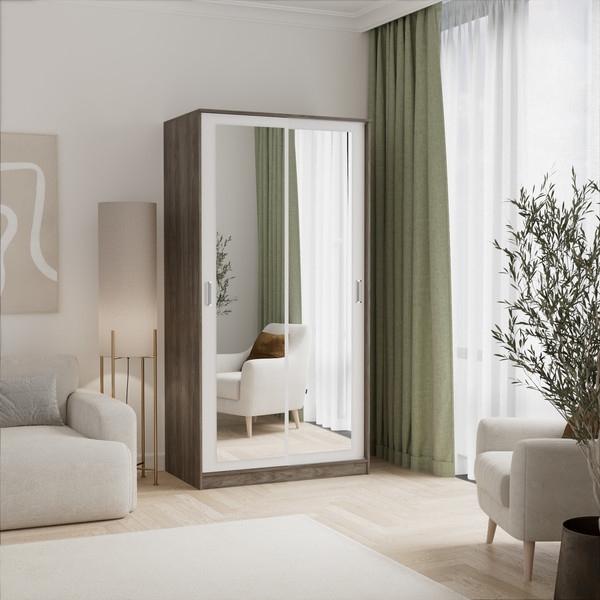 Шкаф-купе Кортекс-мебель Лагуна ШК01-02