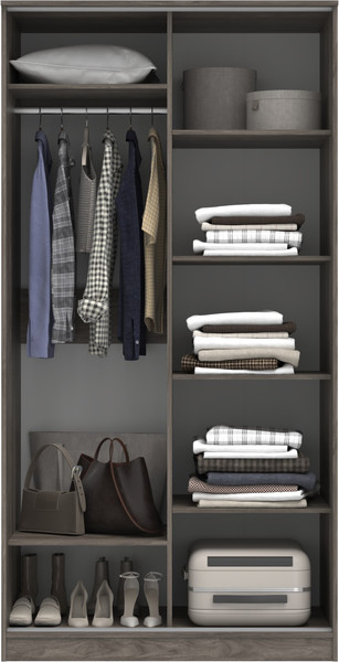 Шкаф-купе Кортекс-мебель Лагуна ШК01-02