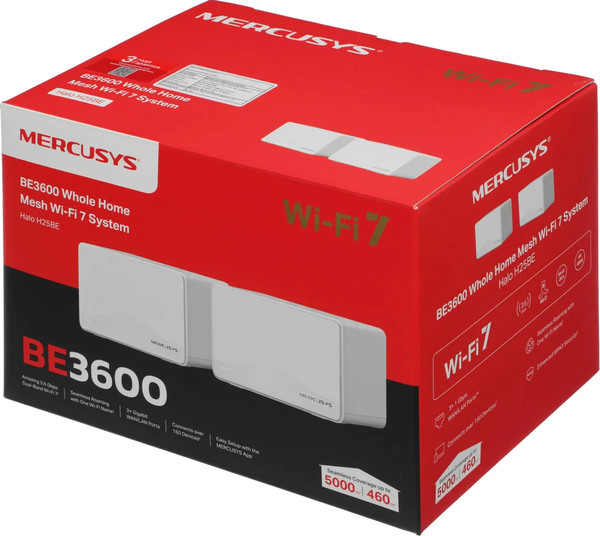 Комплект беспроводных маршрутизаторов Mercusys Halo H25BE