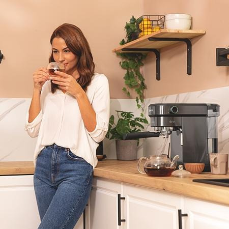 Кофеварка эспрессо Cecotec Cafelizzia 890 Gray / 1624