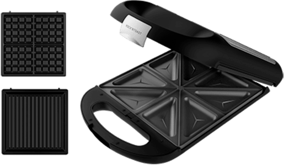 Мультипекарь Cecotec Rock'nToast Family 3 в 1 / 3112 - фото