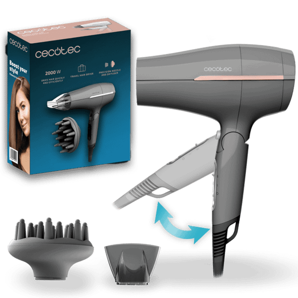 Компактный фен Cecotec IoniCare Power&Go Heaven / 4415