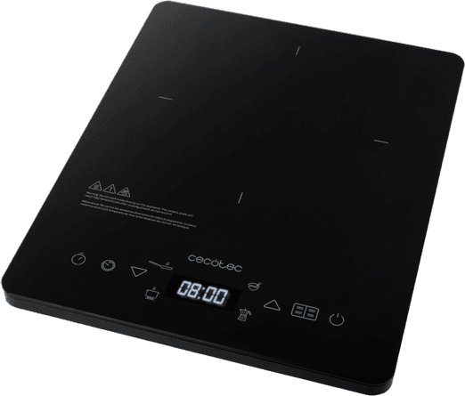 Электрическая настольная плита Cecotec Full Crystal Onyx / 003069 - фото