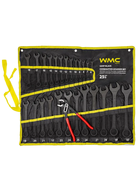 Набор ключей WMC Tools WMC-5261P+1 Black / 63603 - фото