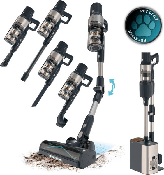 Вертикальный пылесос Cecotec Conga Rockstar 5500 Hurricane Station Pet Flex / 102268