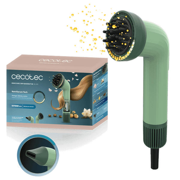 Фен Cecotec IoniCare Dry&Keratin Olive / 109734