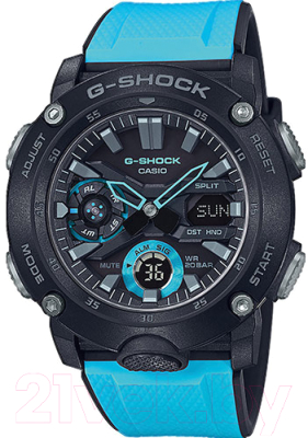 Часы наручные мужские Casio GA-2000-1A2ER - фото