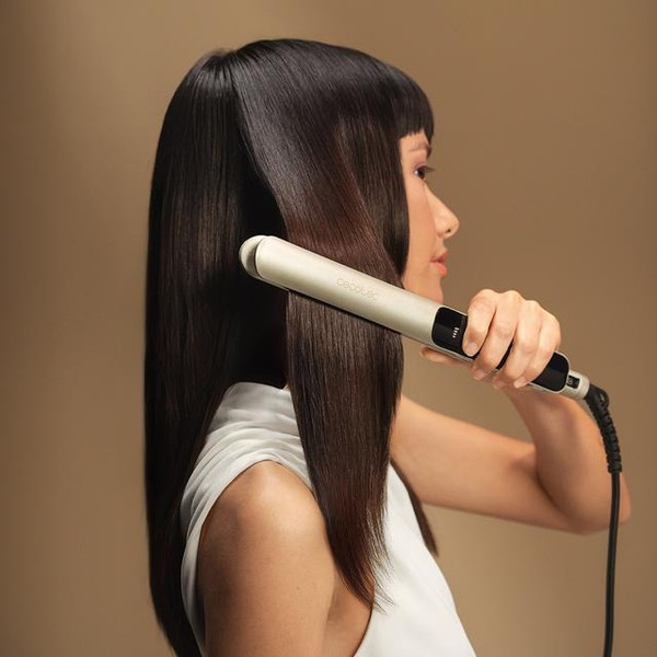 Выпрямитель для волос Cecotec Lisse Keratin Essence Champagne / 110363