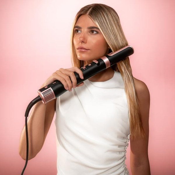 Мультистайлер Cecotec CeramicCare 8 в 1 AirGlam Gyro Champagne / 112528