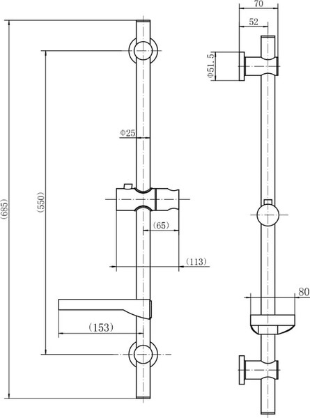 Душевая стойка Fashun A8002