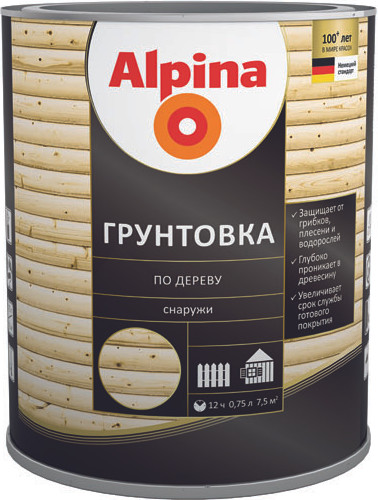 Грунтовка Alpina По дереву - фото