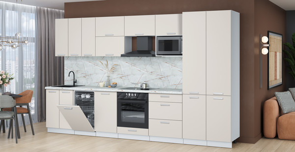 Кухонный гарнитур Интерлиния Мила Лайт 3.5-ПМ4 