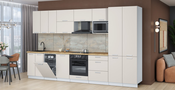 Кухонный гарнитур Интерлиния Мила Лайт 3.5-ПМ4 