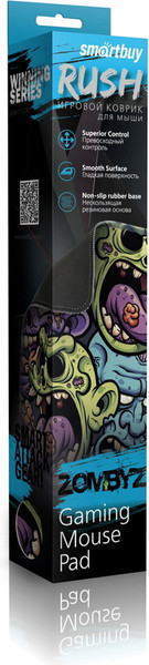 Коврик для мыши SmartBuy Rush ZombyzZz SBMP-11G-ZM