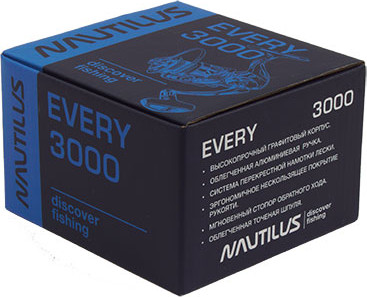 Катушка мультипликаторная NAUTILUS Every 3000 / 16-59296045
