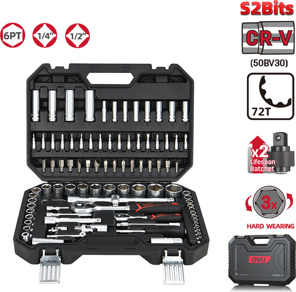 Универсальный набор инструментов Deli EDQ44094