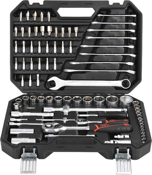 Универсальный набор инструментов Deli EDQ45082 - фото