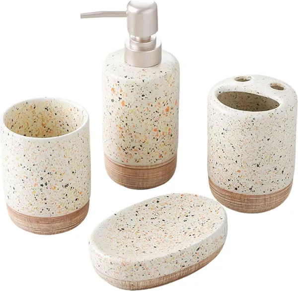 Набор аксессуаров для ванной Saniteco JH039 - фото