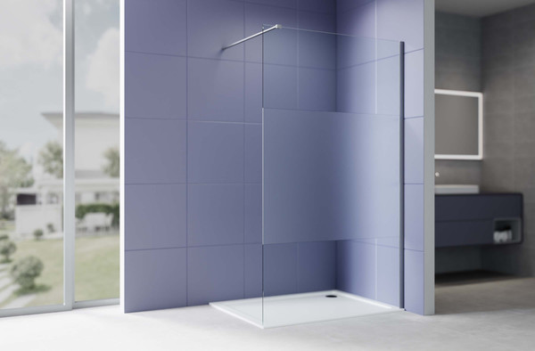 Душевая стенка Aquatek Walk in 140x200 / AQ.WI.140.3GM