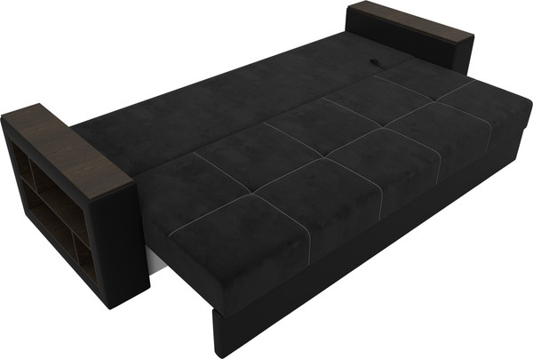 Диван Лига Диванов Дубай Лайт полки слева / 114428L